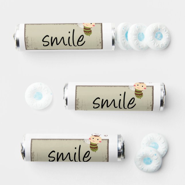 Breath Savers Mint Favor Bumblebee Smile (Assorted)