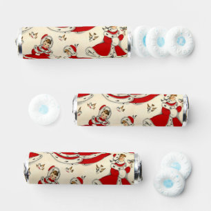 Breath Savers Mint Favor Christmas Vintage