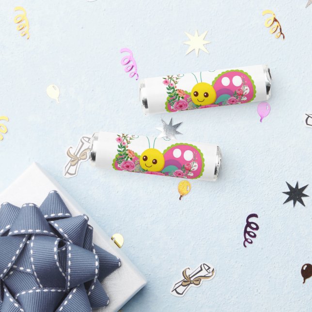 Breath Savers Mint Favor Floral Butterfly  (Party)