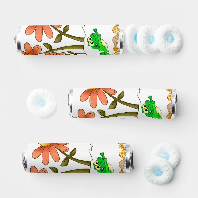 Breath Savers Mint Favor Frog Mushroom  (Assorted)