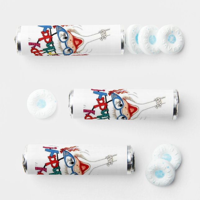 Breath Savers Mint Favor Happy Birthday (Assorted)