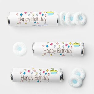 Breath Savers Mint Favor Happy Birthday