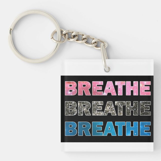 Breathe 07 keychain (Front)