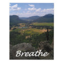 Breathe - A Mountain View Panel Wall Art