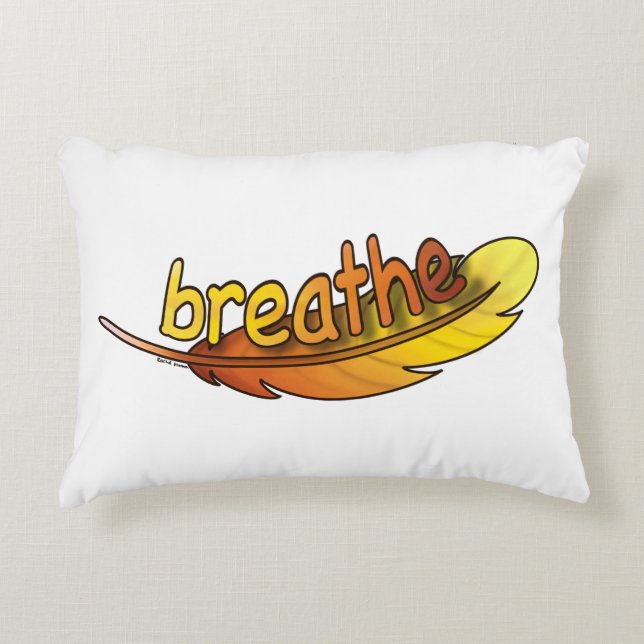 Breathe  accent pillow (Front)