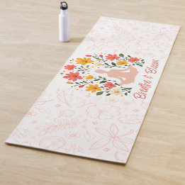 Breathe and Bloom Meditation Yoga Mat