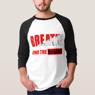 Breathe and Find Balance 3/4 Sleeve Tee