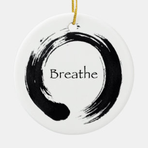 Breathe & Balance Enso Ornament