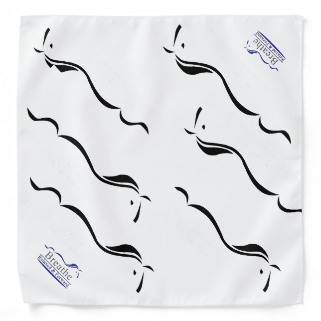 Breathe Bandana with logo (Front)