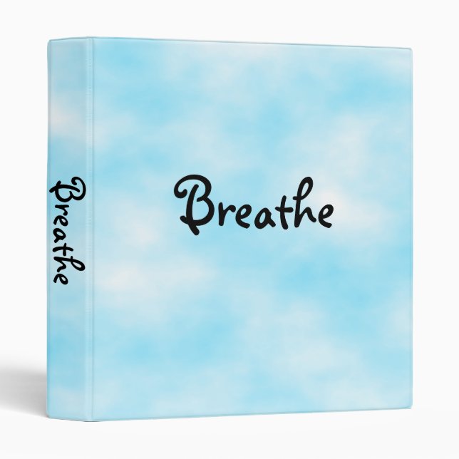Breathe-binder Binder (Front/Spine)
