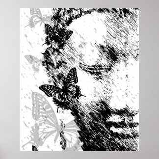 Breathe Buddha Poster