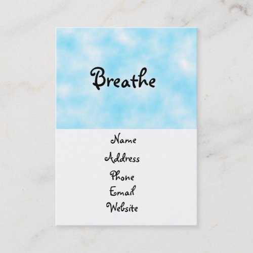 Breathe_business cards