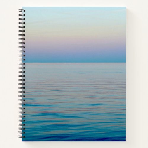 Breathe Calming Ocean Water Notebook