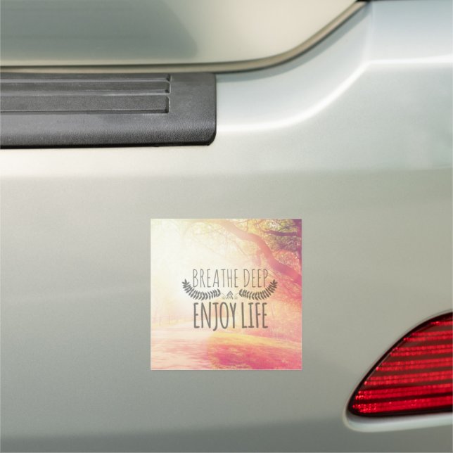 Breathe Deep Car Magnet (In Situ)