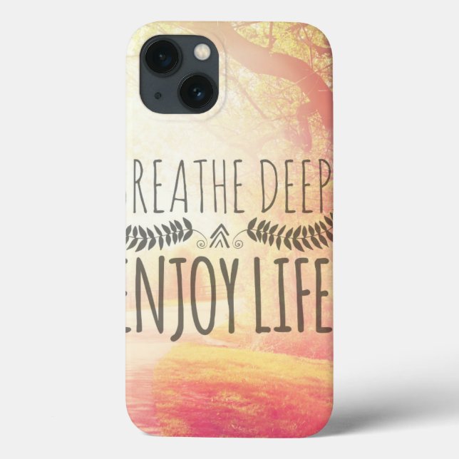 Breathe Deep Case-Mate iPhone Case (Back)
