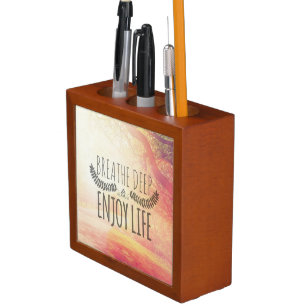 Breathe Deep Desk Organizer