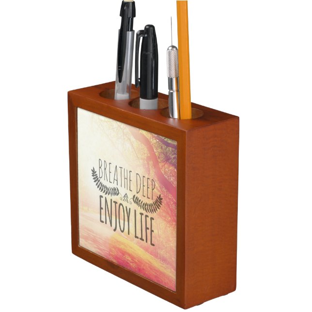 Breathe Deep Desk Organizer (In Situ)