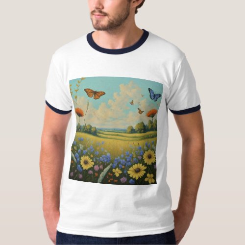 Breathe Deep _ Meadow Magic T_Shirt