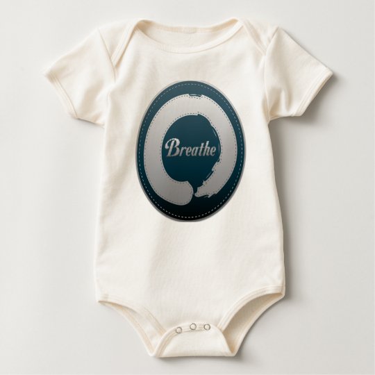 Breathe Enso Stitch Baby Bodysuit