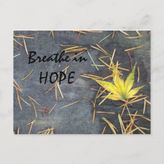Breathe Hope Postcard