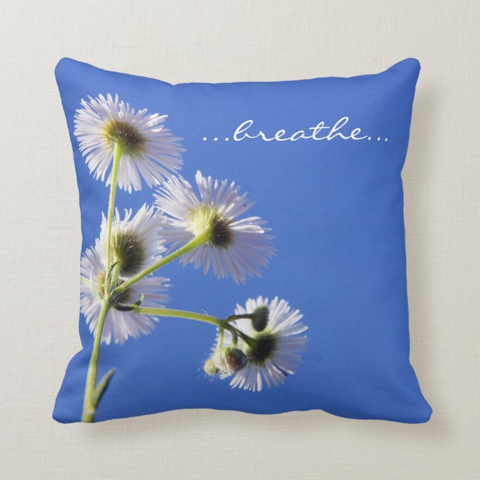 Breathe Inspiration Pillow