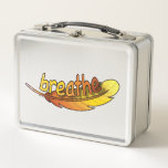 Breathe  metal lunch box