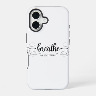 BREATHE Minimalist iPhone Cover with a Calm Remi