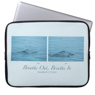 Breathe Out, Breathe In Laptop Sleeve