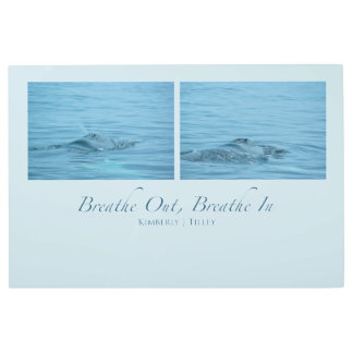 Breathe Out, Breathe In Metal Print