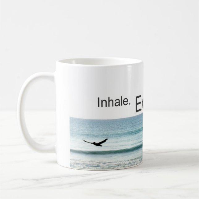 Breathe & Relax Coffee Cup (Left)