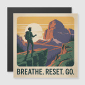 Breathe. Reset. Go. (Front/Back)