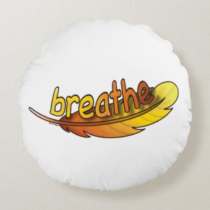 Breathe round pillow