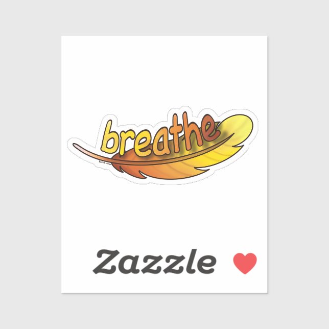 Breathe  sticker (Sheet)