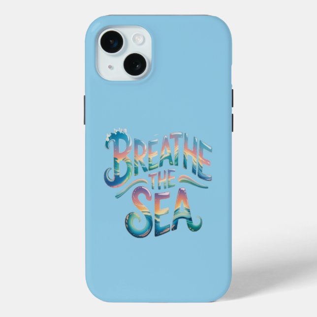 Breathe the Sea Case-Mate iPhone Case (Back)