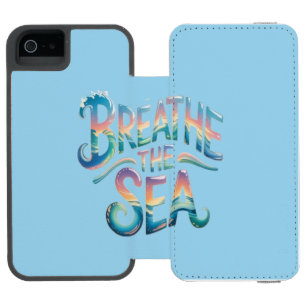 Breathe the Sea iPhone SE/5/5s Wallet Case