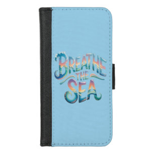 Breathe the Sea iPhone 8/7 Wallet Case