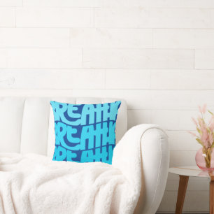 Breathe Throw Pillow
