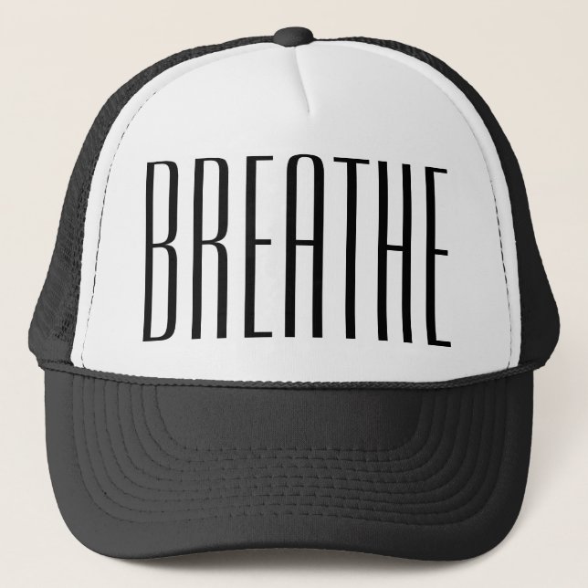 BREATHE Trucker Hat (Front)