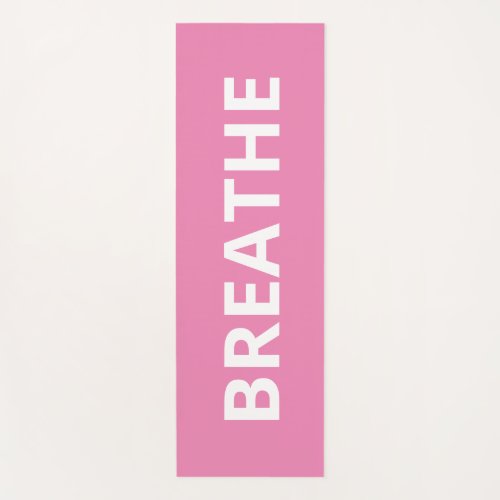 Breathe Yoga Mat by Evlear