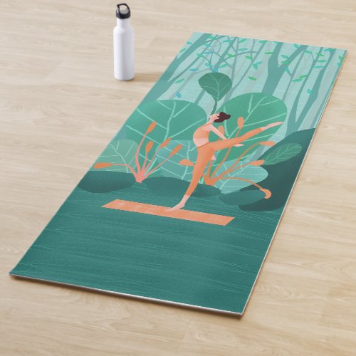 Breathe Yoga Super Yoga Girl Yoga Mat