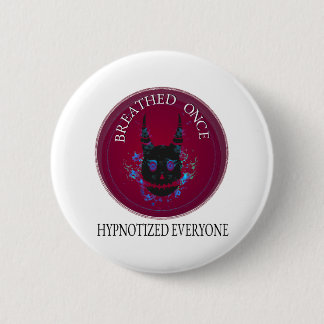 Breathed Once: Hypnotic Demon Skull Button