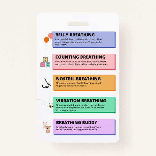 Breathing Techniques Badge Accessory (Front)
