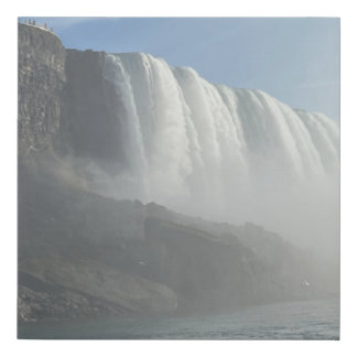 Breathtaking beauty of Niagara Falls Faux Canvas Print