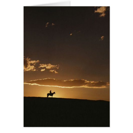 Breathtaking Cowboy Sunset (Front)