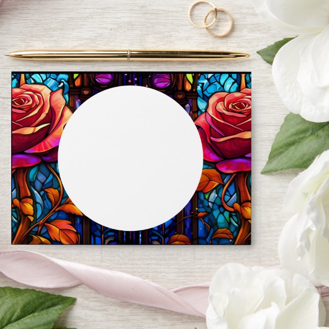 Breathtaking Floral Designs Red Roses Envelope (Wedding)