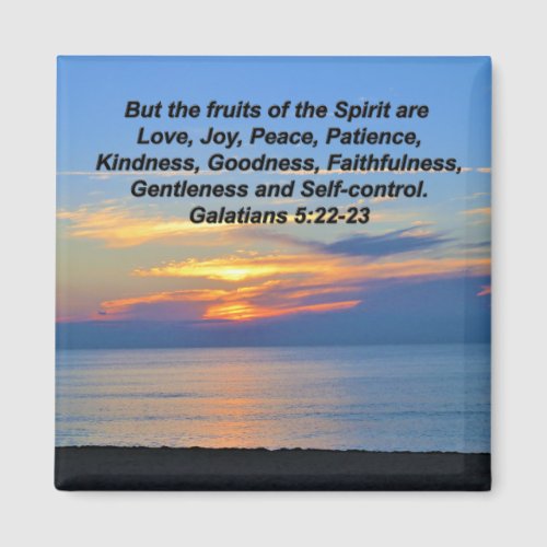 BREATHTAKING FRUITS OF THE HOLY SPIRIT MAGNET