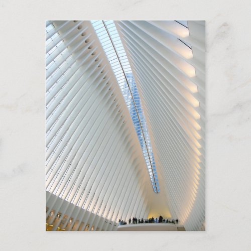 Breathtaking Image of the Oculus at the WTC Postcard