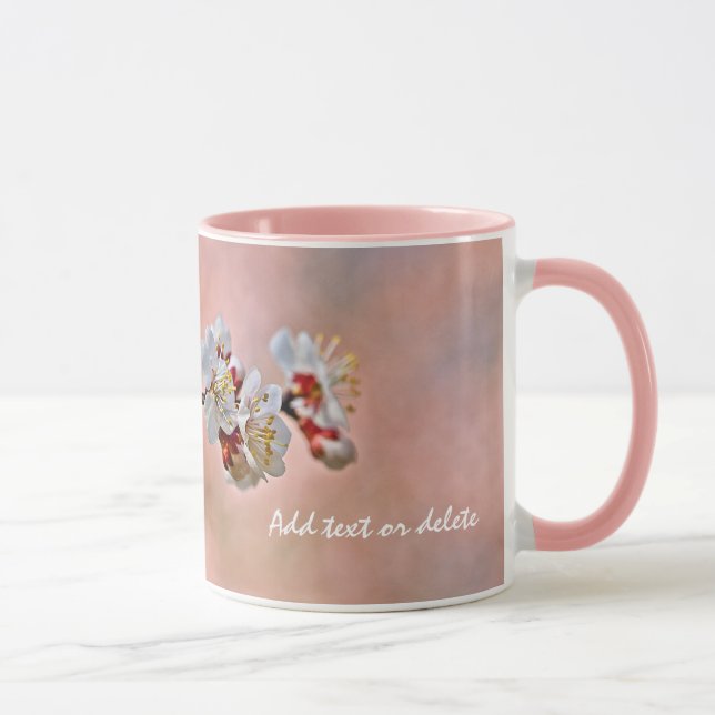 Breathtaking Japanese Apricot Flowers Mug (Right)