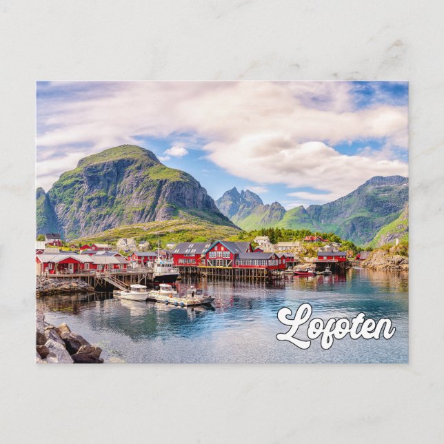 Breathtaking Lofoten, Norway Postcard (Front)
