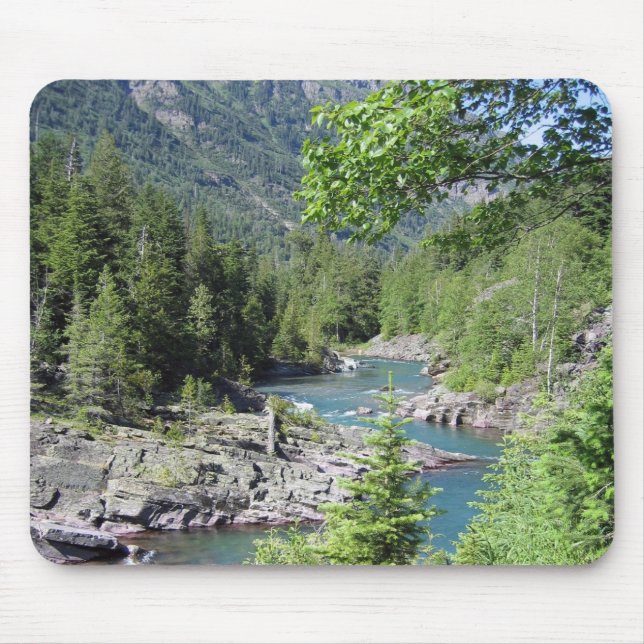 Breathtaking National Forest Mouse Pad (Front)